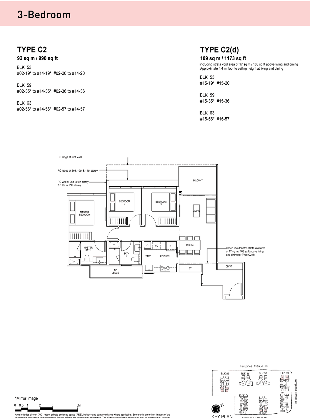 Floor plans · 3-Bedroom (4 of 4)